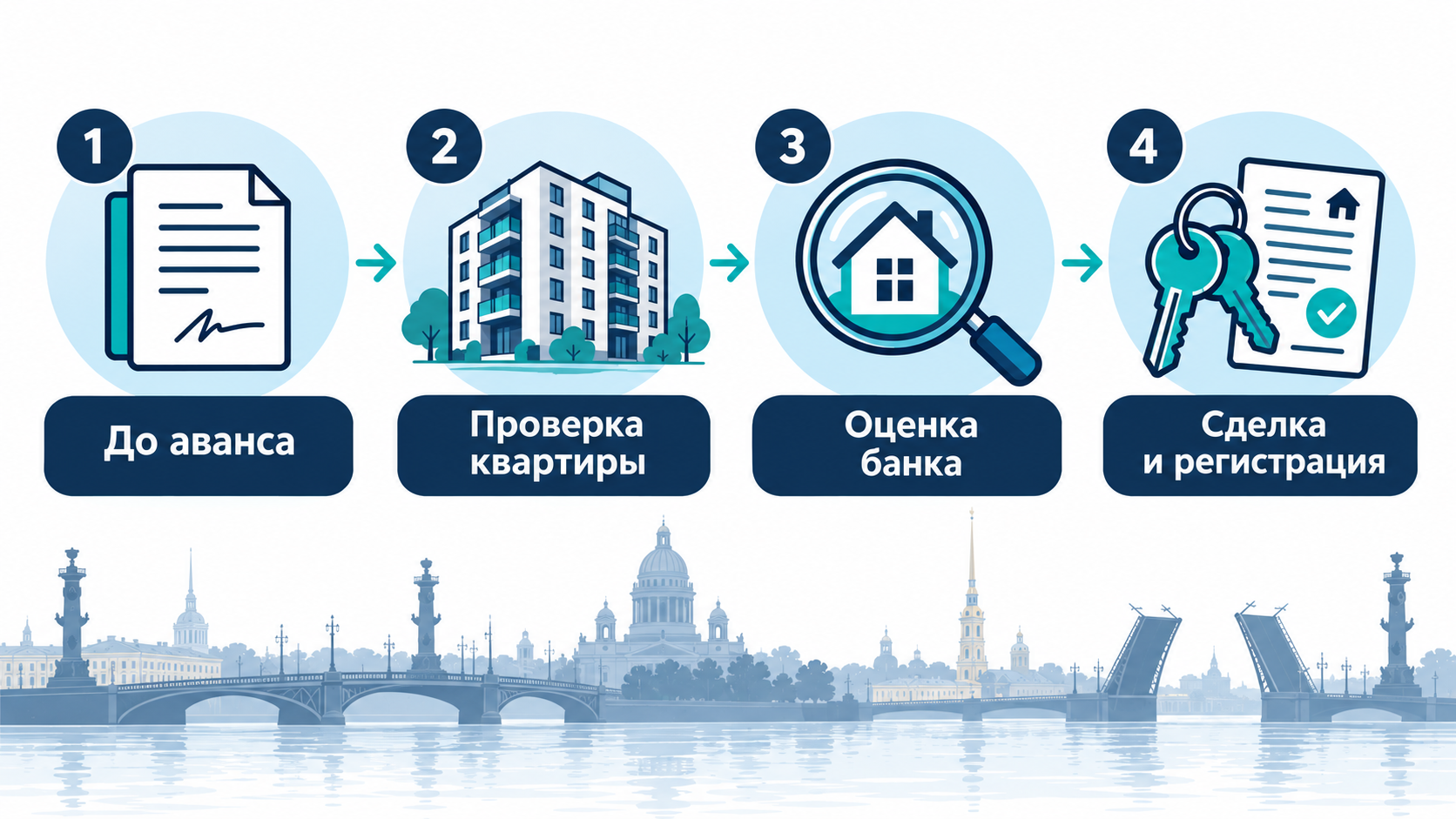 Этапы проверки квартиры перед ипотечной сделкой в Санкт-Петербурге